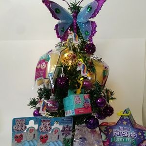 Littlest pet shop Christmas tree